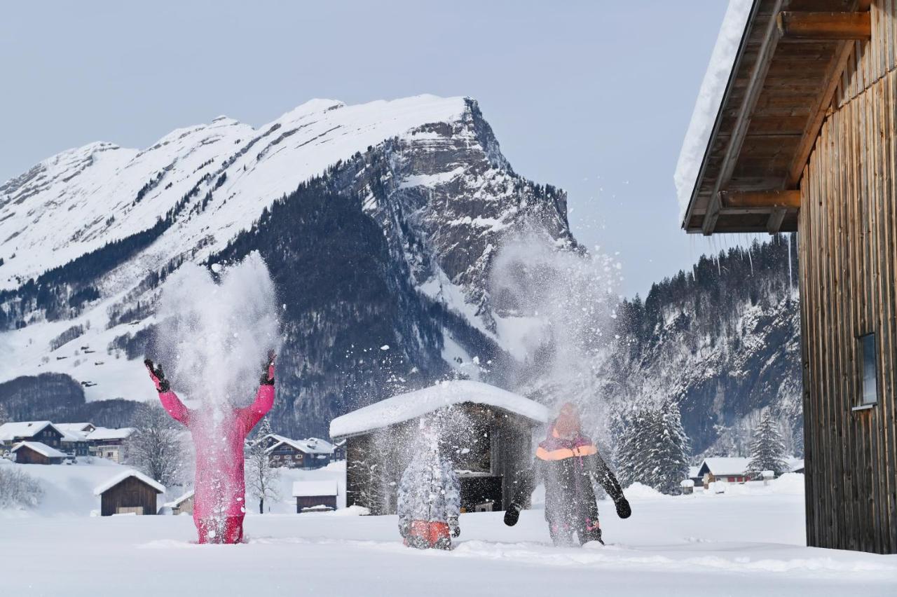 Haus Bergquell Leilighet Au (Vorarlberg) Eksteriør bilde