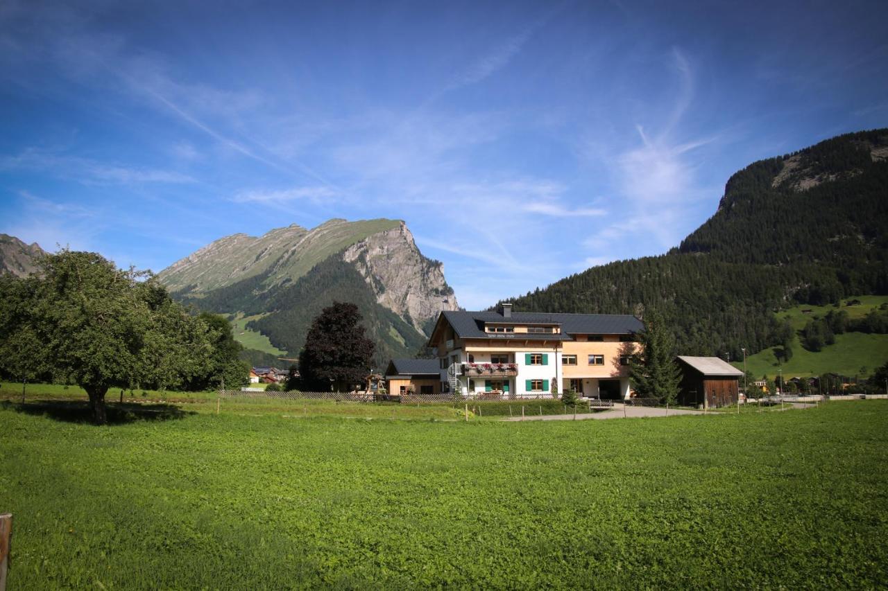 Haus Bergquell Leilighet Au (Vorarlberg) Eksteriør bilde