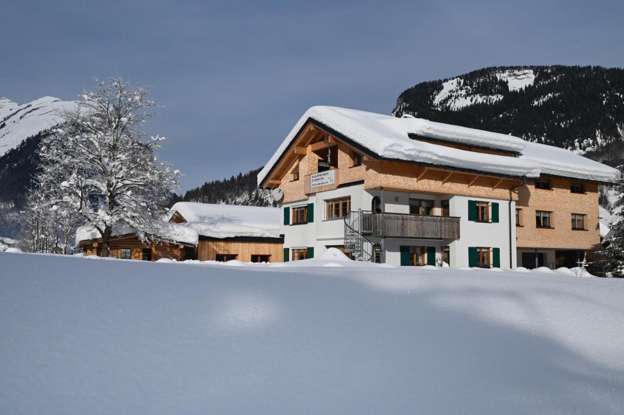 Haus Bergquell Leilighet Au (Vorarlberg) Eksteriør bilde